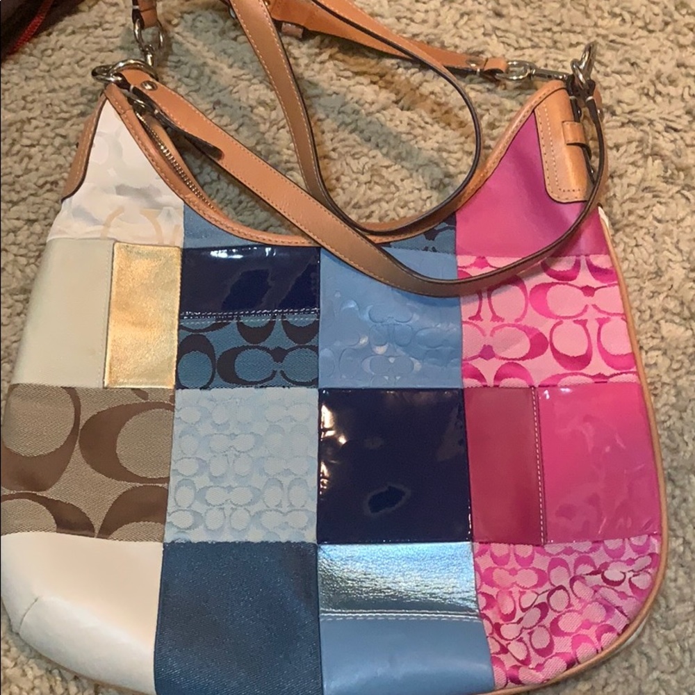 Colorful Coach purse